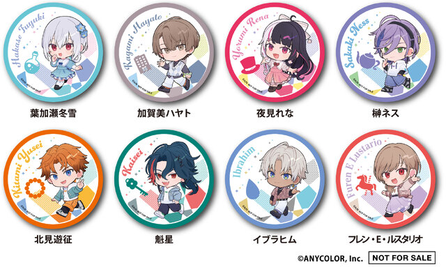「くら寿司」×「にじさんじ」コラボが5月16日より開催！SMC組やメイフなど3組の期間限定メニュー、グッズを販売
