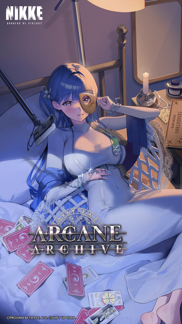 ピチピチ&ムチムチのボディラインがすごい…！『勝利の女神：NIKKE』新ニケ「アルカナ」が5月15日メンテナンス後より実装