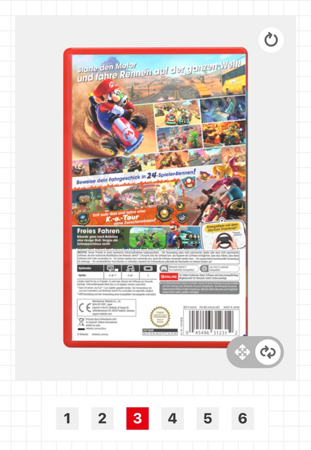 『マリオカート ワールド』北米版、パッケージ裏の半分以上が“注意書き”―日本版は画像でゲームを大きく説明