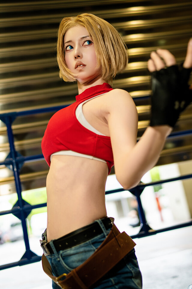 ブルー・マリー『餓狼伝説』／mahi（X：@mahi_cos）