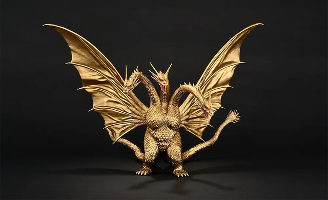 1回24,000円の「ゴジラ」新作一番くじ登場！ラインナップは超ハイクオリティな「キングギドラ」「メカキングギドラ」フィギュア2種のみ