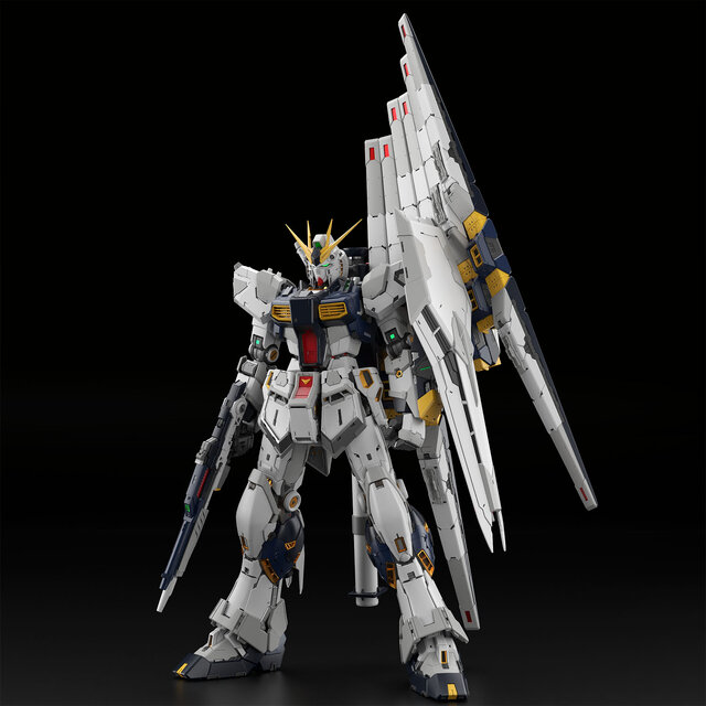 究極のガンプラ「PG UNLEASHED 1/60 νガンダム」詳細解禁！大型スケールで挑んだフィン・ファンネルも必見