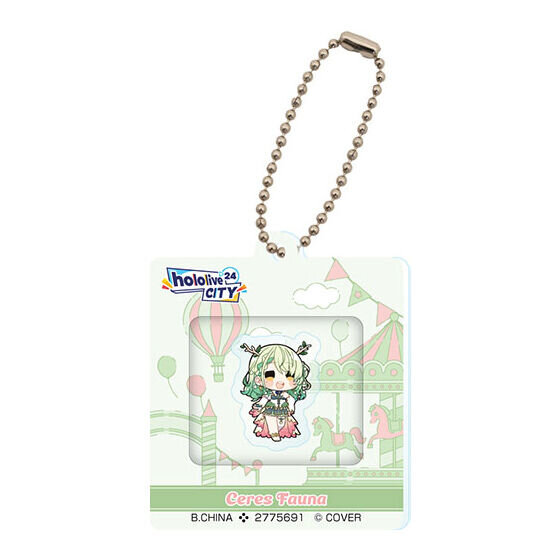 ホロライブ・紫咲シオン、大空スバルら全14種！シャカシャカ動く「hololive CITY’24」アクリルウィンドウチャーム第4弾