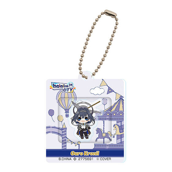 ホロライブ・紫咲シオン、大空スバルら全14種！シャカシャカ動く「hololive CITY’24」アクリルウィンドウチャーム第4弾