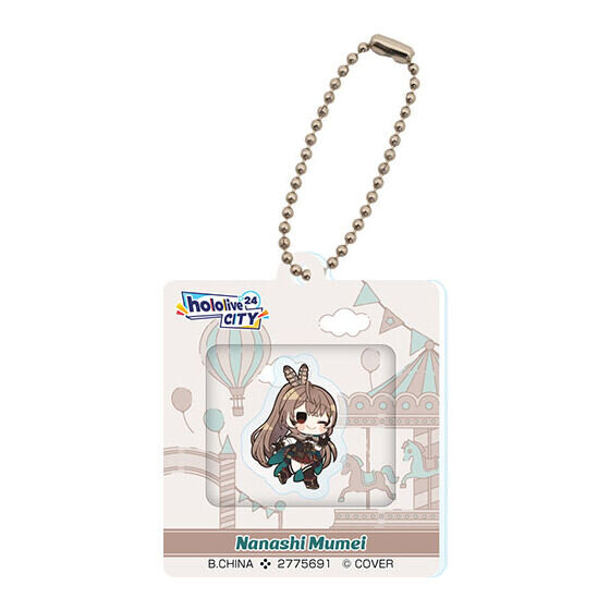 ホロライブ・紫咲シオン、大空スバルら全14種！シャカシャカ動く「hololive CITY’24」アクリルウィンドウチャーム第4弾