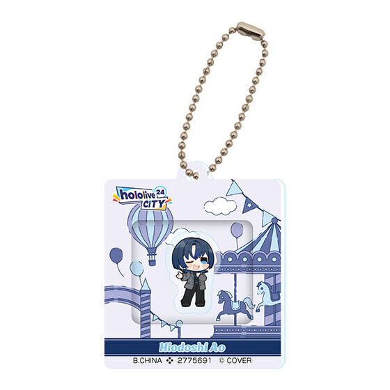 ホロライブ・紫咲シオン、大空スバルら全14種！シャカシャカ動く「hololive CITY’24」アクリルウィンドウチャーム第4弾