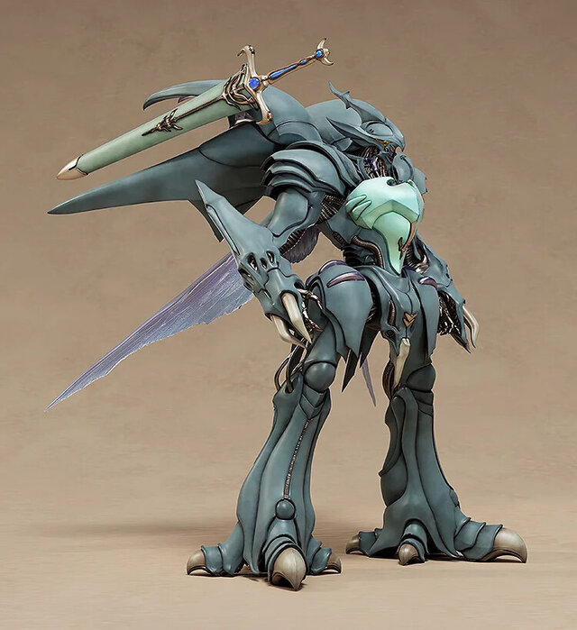 究極の造形美！「聖戦士ダンバイン」より「ヴェルビン」がプラモデル化ー専用オーラソードは右手に装備、鞘に収納で選択可能