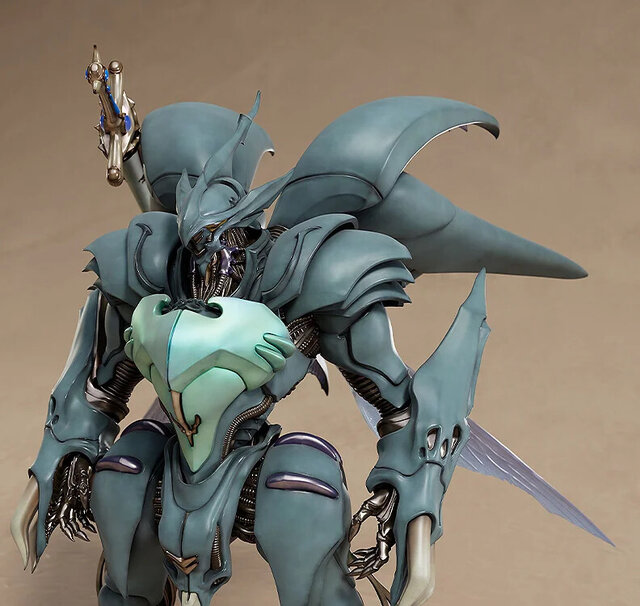 究極の造形美！「聖戦士ダンバイン」より「ヴェルビン」がプラモデル化ー専用オーラソードは右手に装備、鞘に収納で選択可能
