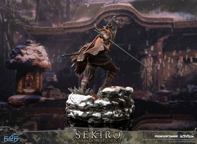 『SEKIRO』主人公「狼」のスタチューが予約開始！楔丸と不死斬りを背負い、戦国の世を駆ける