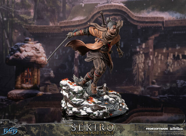 『SEKIRO』主人公「狼」のスタチューが予約開始！楔丸と不死斬りを背負い、戦国の世を駆ける