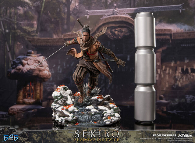 『SEKIRO』主人公「狼」のスタチューが予約開始！楔丸と不死斬りを背負い、戦国の世を駆ける
