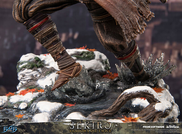 『SEKIRO』主人公「狼」のスタチューが予約開始！楔丸と不死斬りを背負い、戦国の世を駆ける