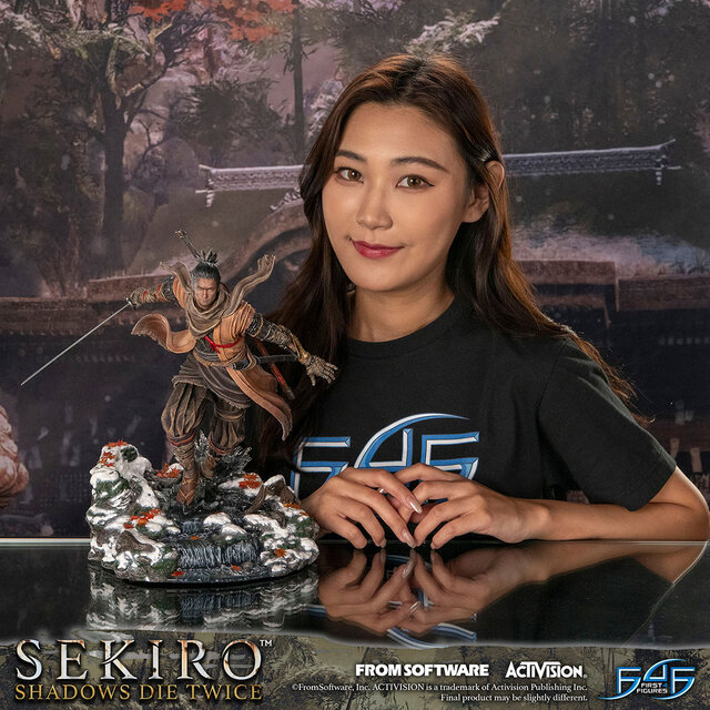 『SEKIRO』主人公「狼」のスタチューが予約開始！楔丸と不死斬りを背負い、戦国の世を駆ける