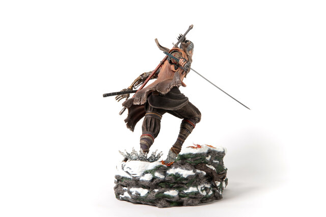 『SEKIRO』主人公「狼」のスタチューが予約開始！楔丸と不死斬りを背負い、戦国の世を駆ける