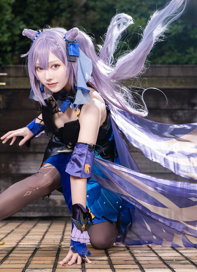 刻晴『原神』／朝香 ナホ（X：@nahohon_）
