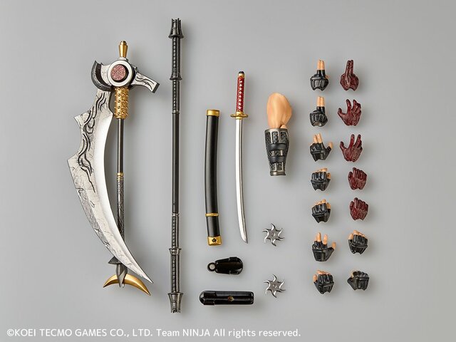 『NINJA GAIDEN 3』より「かすみ」と「リュウ・ハヤブサ」が立体化！スタイリッシュな忍装束で作中アクションを再現