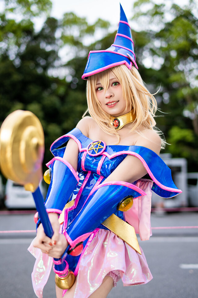 ブラック・マジシャン・ガール「遊☆戯☆王」／ARISA（X：@muffet1010）