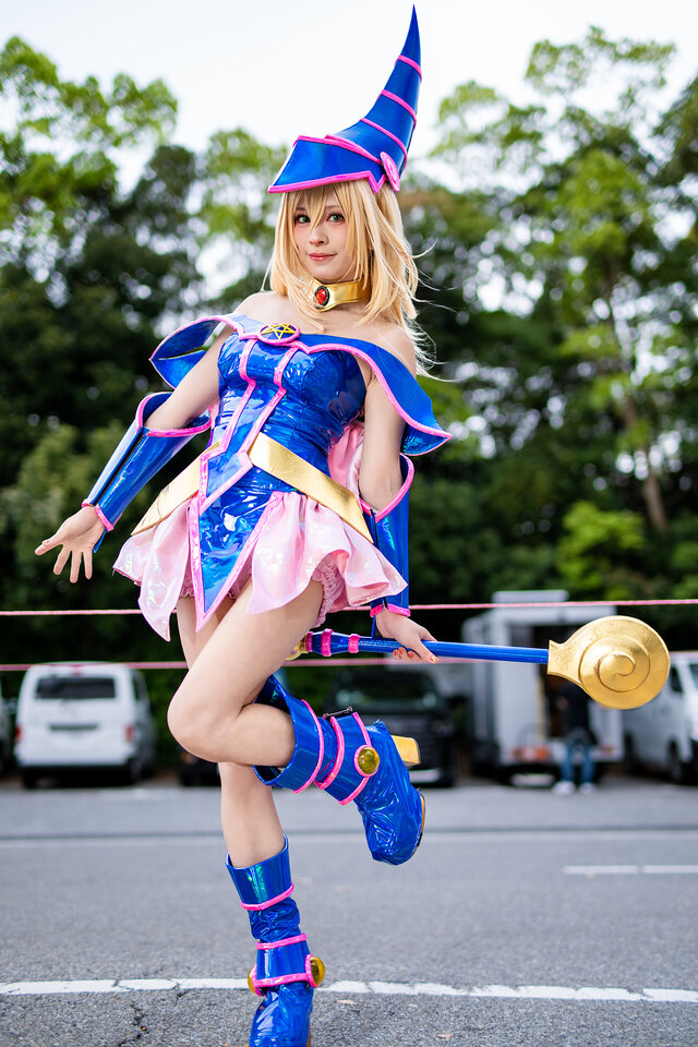 ブラック・マジシャン・ガール「遊☆戯☆王」／ARISA（X：@muffet1010）