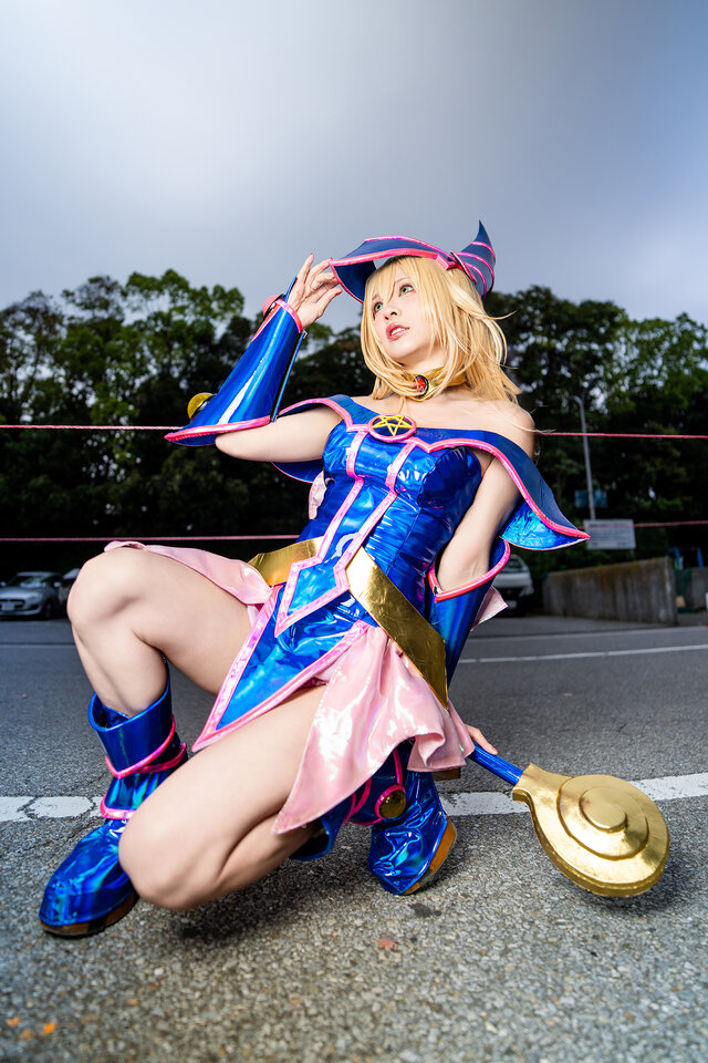 ブラック・マジシャン・ガール「遊☆戯☆王」／ARISA（X：@muffet1010）
