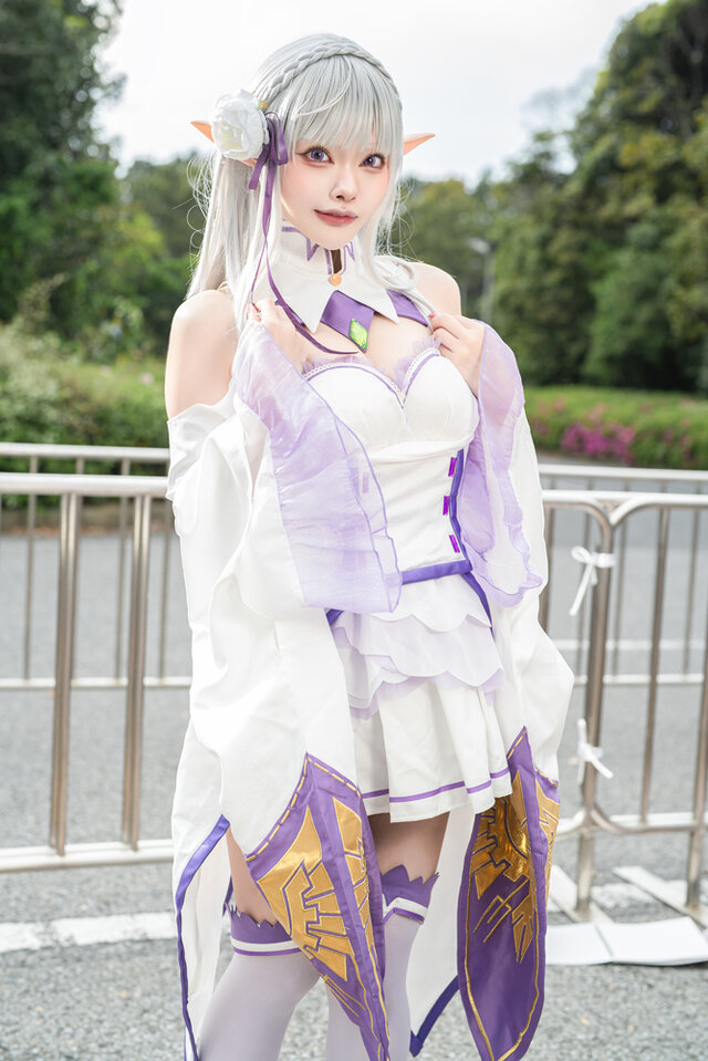 エミリア「Re:ゼロから始める異世界生活」／水羽えと（X：@Etocha_cos）
