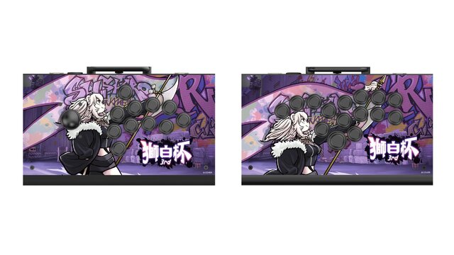 「獅白杯3rd」のパネルデザインがお洒落！ホロライブ・獅白ぼたんの格ゲーイベントとコラボした“セミカスタムアケコン”が発表