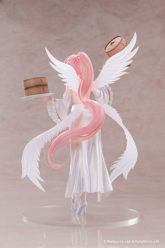 純白チャイナドレスの透け感…！『アズレン』より軽空母シーシュースが着せ替え「春告鳥の羽根は白く」モチーフで立体化