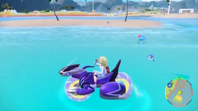 スイッチ2でグラフィック向上の『ポケモンSV』、たった2枚の公式スクショを比較。水面や草むらがよりリアルに