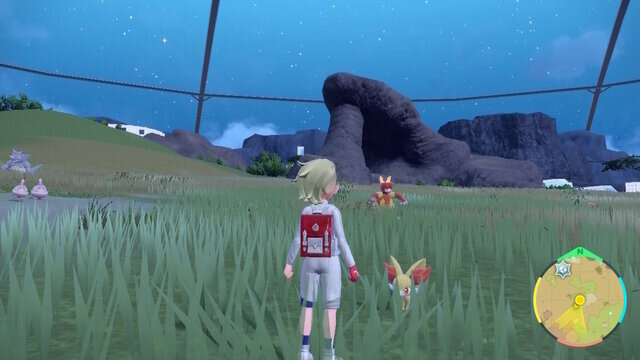 スイッチ2でグラフィック向上の『ポケモンSV』、たった2枚の公式スクショを比較。水面や草むらがよりリアルに