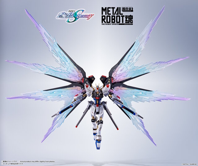 「ガンダムSEED」デスティニー、ストフリのMETAL ROBOT魂[Re:Coordinate]版に「エフェクトパーツセット」が登場！鮮やかな「光の翼」が機体を引き立てる
