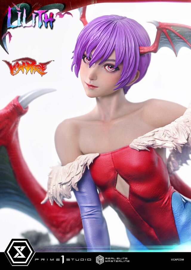 『ヴァンパイア』人気キャラ「リリス」の幼くも残虐な雰囲気を表現！約19万円の高級スタチュー、400個限定で予約開始