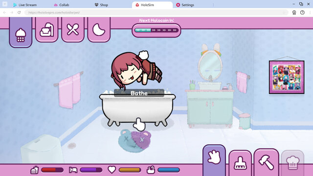 ホロライブの癒し系クリッカーゲーム『Holoidle』6月6日発売！宝鐘マリンら3人をサポートし、人気配信者を目指す