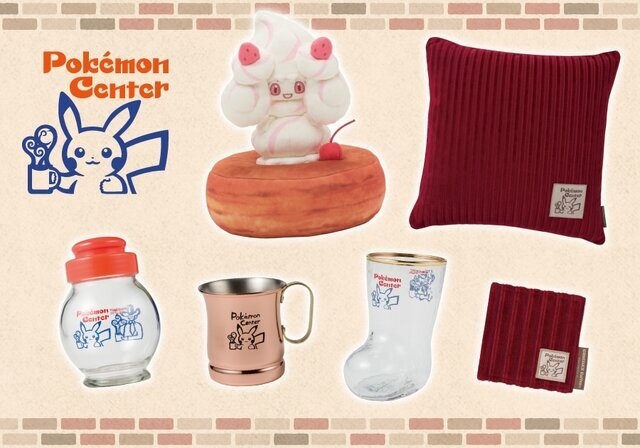 即完売となった「コメダ珈琲店×ポケモンセンターナゴヤ」一部商品が抽選販売決定！ブーツグラスやマホイップぬいぐるみなど6点が対象に