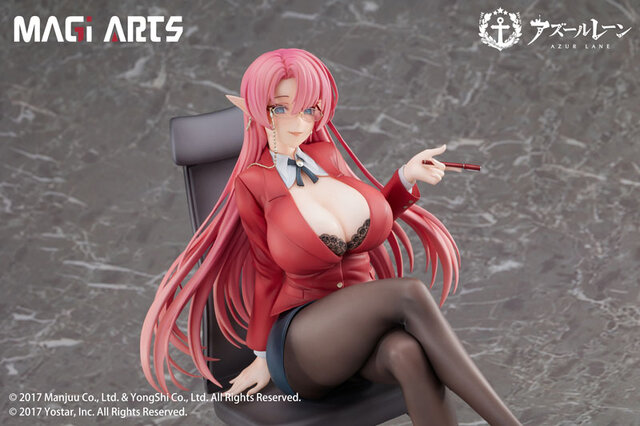 大きく開いた胸元！『アズレン』より「デューク・オブ・ヨーク 賢装のペダゴーグVer.」1/6スケールフィギュアが予約受付中