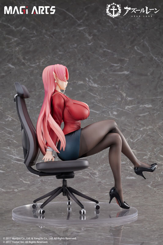 大きく開いた胸元！『アズレン』より「デューク・オブ・ヨーク 賢装のペダゴーグVer.」1/6スケールフィギュアが予約受付中