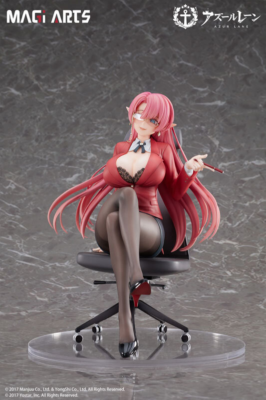 大きく開いた胸元！『アズレン』より「デューク・オブ・ヨーク 賢装のペダゴーグVer.」1/6スケールフィギュアが予約受付中