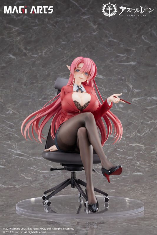 大きく開いた胸元！『アズレン』より「デューク・オブ・ヨーク 賢装のペダゴーグVer.」1/6スケールフィギュアが予約受付中