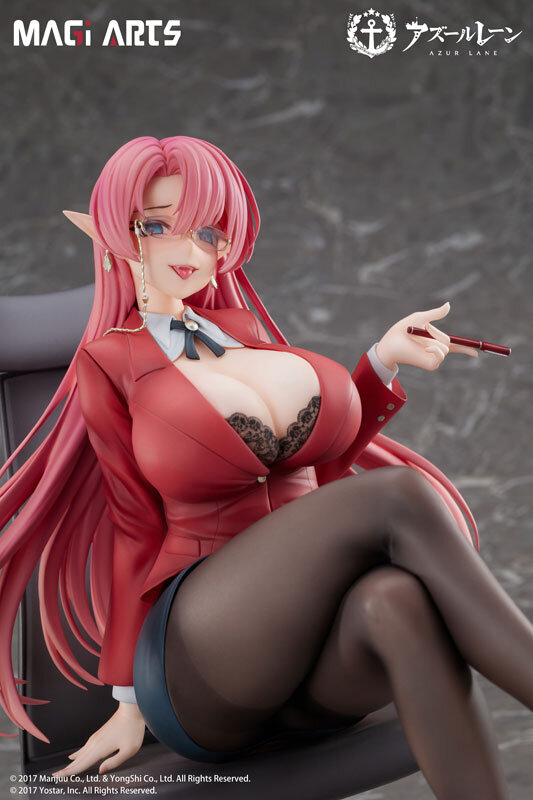 大きく開いた胸元！『アズレン』より「デューク・オブ・ヨーク 賢装のペダゴーグVer.」1/6スケールフィギュアが予約受付中