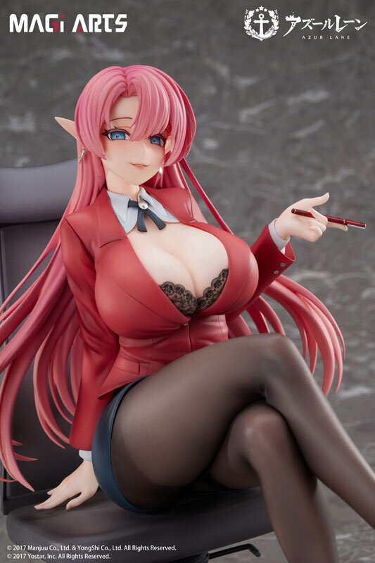 大きく開いた胸元！『アズレン』より「デューク・オブ・ヨーク 賢装のペダゴーグVer.」1/6スケールフィギュアが予約受付中