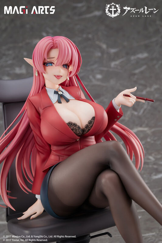 大きく開いた胸元！『アズレン』より「デューク・オブ・ヨーク 賢装のペダゴーグVer.」1/6スケールフィギュアが予約受付中
