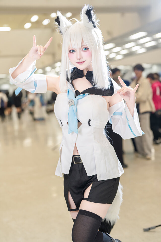 白上フブキ「ホロライブ」／むあ（X：@mua_cos_）