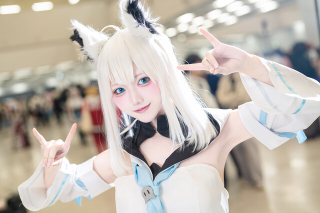 白上フブキ「ホロライブ」／むあ（X：@mua_cos_）