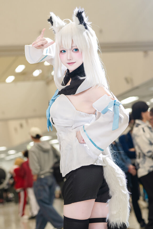 白上フブキ「ホロライブ」／むあ（X：@mua_cos_）