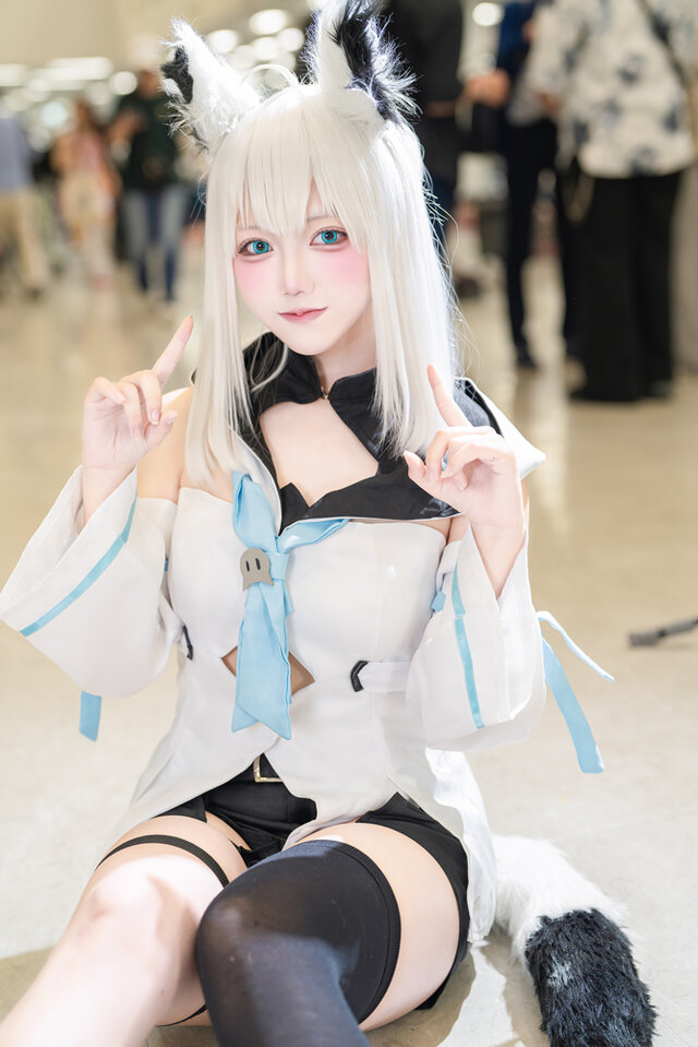 白上フブキ「ホロライブ」／むあ（X：@mua_cos_）