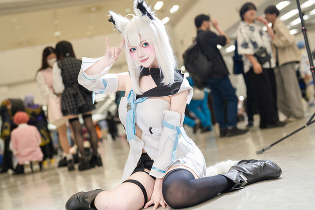 白上フブキ「ホロライブ」／むあ（X：@mua_cos_）