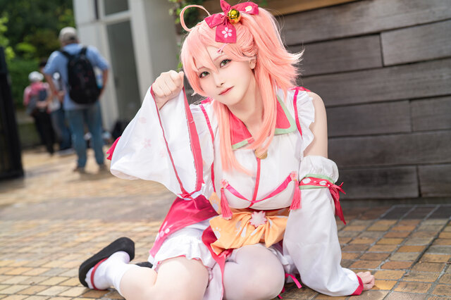 さくらみこ「ホロライブ」／白桃らる（X：@laru_cs）