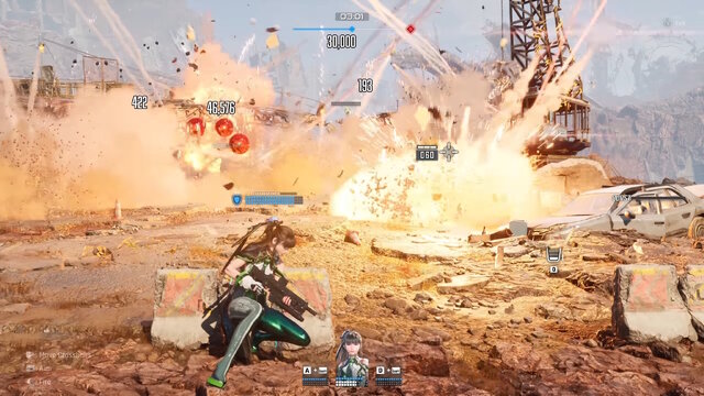 あの“背中で魅せる”射撃姿勢も！『Stellar Blade』×『勝利の女神：NIKKE』コラボPV解禁―ボスとして「紅蓮」や、謎キャラ「Doro」まで参戦