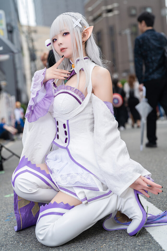 エミリア「Re:ゼロから始める異世界生活」／ちゅちゅ（X：@nagomitei_chu3）