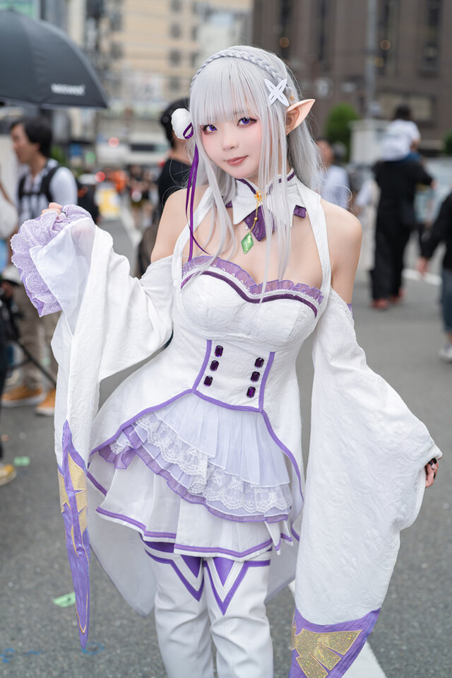 エミリア「Re:ゼロから始める異世界生活」／ちゅちゅ（X：@nagomitei_chu3）
