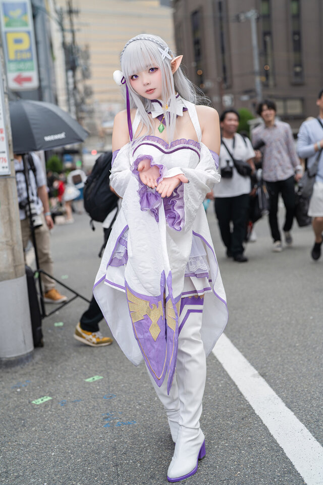 エミリア「Re:ゼロから始める異世界生活」／ちゅちゅ（X：@nagomitei_chu3）