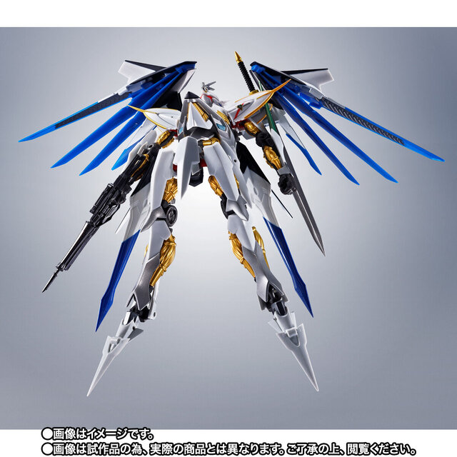 「クロスアンジュ」より主人公機「ヴィルキス」がROBOT魂に出撃！飛翔形態から駆逐形態への変形も再現